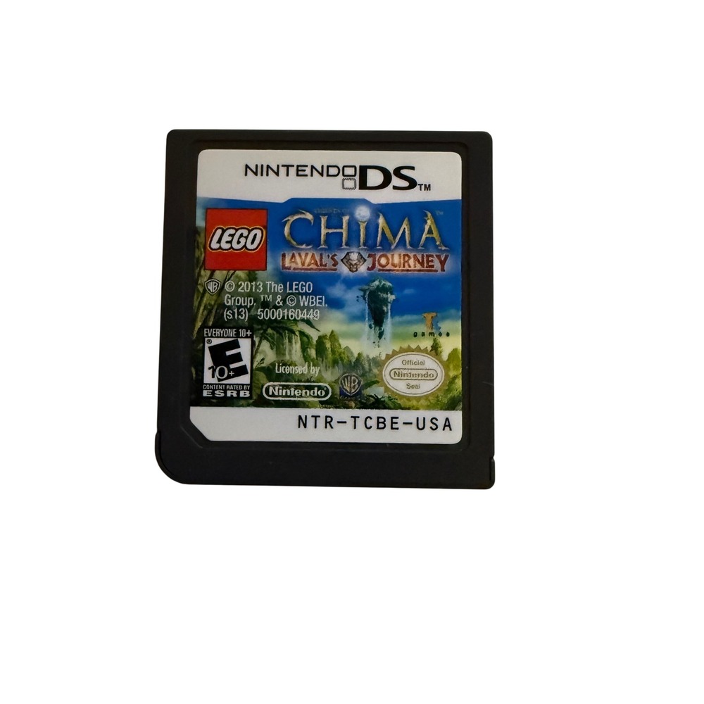 LEGO Chima Laval's Journey Nintendo DS Game‎ NTR TCBE USA CIB